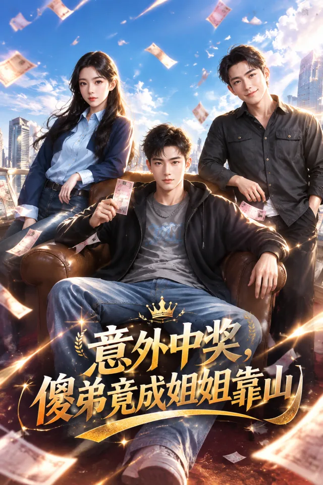 意外中獎，傻弟竟成姐姐靠山