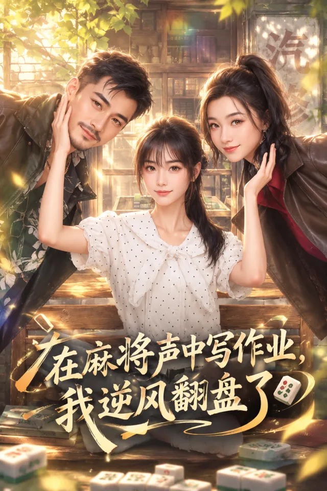 在麻將聲中寫作業，我逆風翻盤了