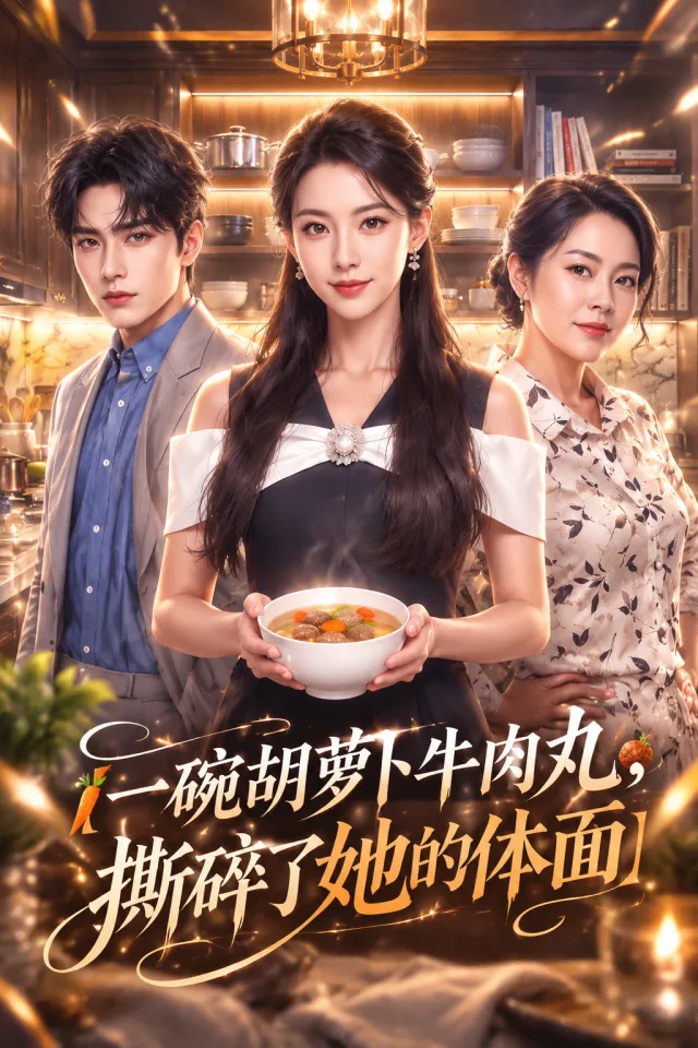一碗胡蘿蔔牛肉丸，撕碎了她的體面